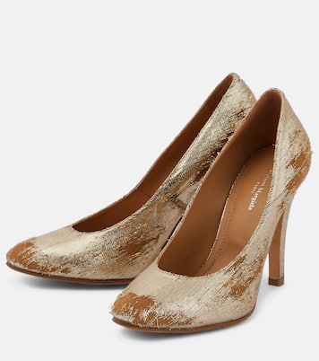 Salones metálicos desgastados | Maison Margiela