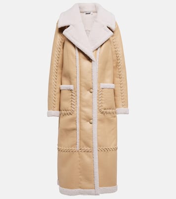 Mantel Windsor aus Velourslederimitat | Simkhai