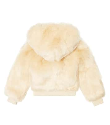 Kapuzenjacke aus Faux Fur | Polo Ralph Lauren Kids
