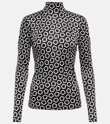 Top de cuello alto estampado | Tory Burch