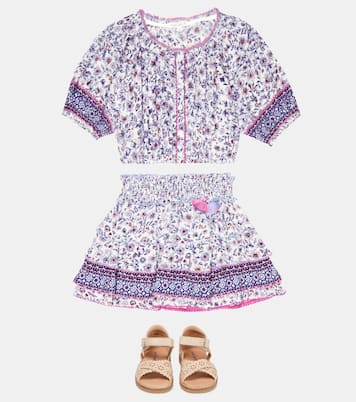 Falda Ariel floral | Poupette St Barth Kids