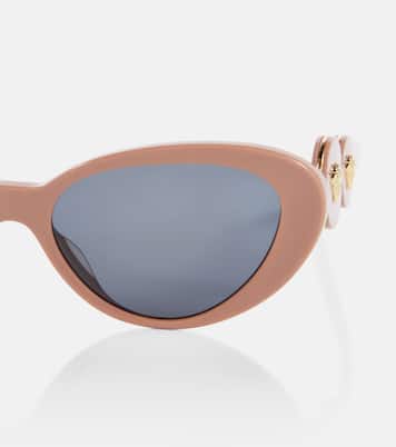 Gafas de sol cat-eye adornadas | Versace