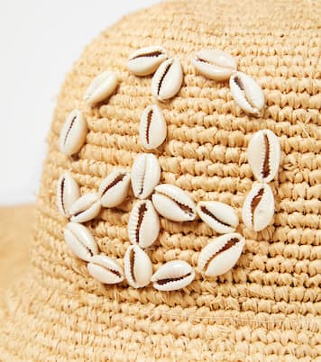 Cappello in rafia con conchiglie | Alanui
