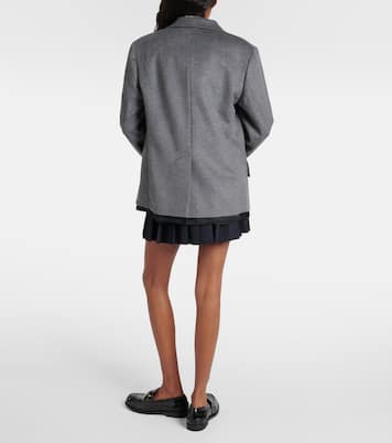 Blazer aus Wolle und Kaschmir | Miu Miu