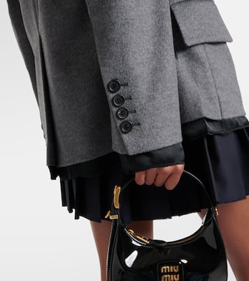 Blazer aus Wolle und Kaschmir | Miu Miu
