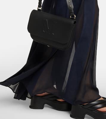 Nicia linen-blend and silk maxi skirt | Max Mara