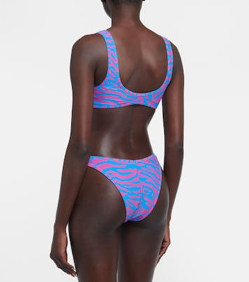 Top de bikini Coolio estampado | Reina Olga