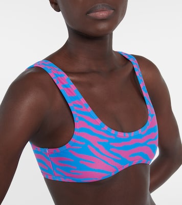 Top de bikini Coolio estampado | Reina Olga