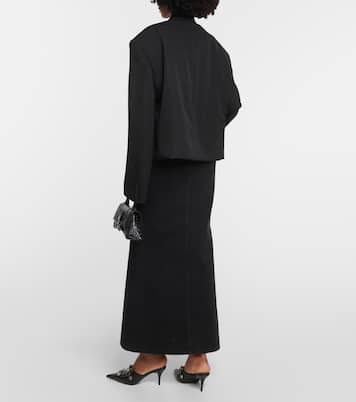 Folded wool jacket | Balenciaga