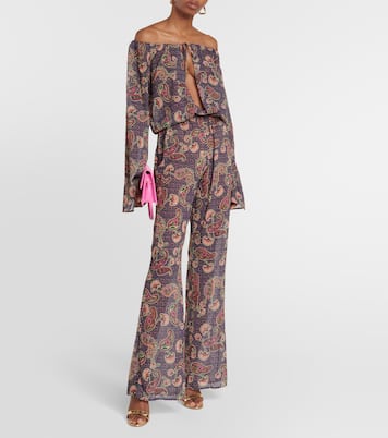 Jumpsuit in jersey con stampa paisley | Bananhot