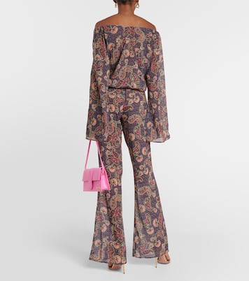 Jumpsuit in jersey con stampa paisley | Bananhot