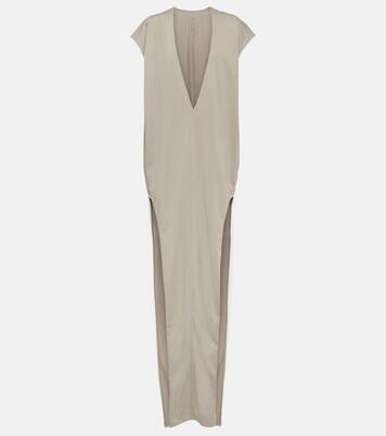 Maxikleid Arrowhead aus Baumwolle | Rick Owens