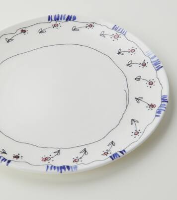 x Marni Anemone Milk set of 2 dessert plates | Serax