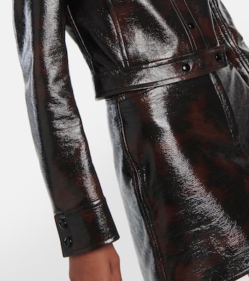 Chaqueta biker en mezcla de alogodón | Courrèges