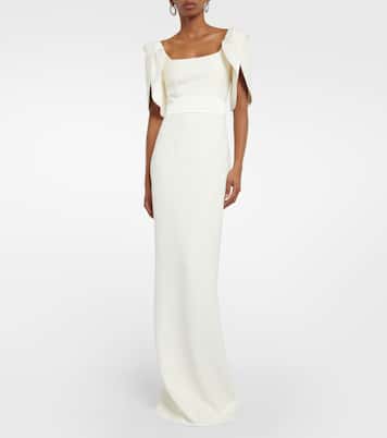 Crêpe bridal gown | Safiyaa