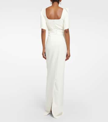 Crêpe bridal gown | Safiyaa