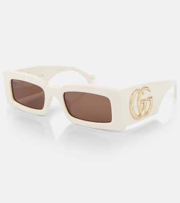 Gafas de sol rectangulares con GG | Gucci