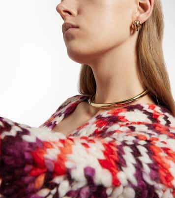 Boucles d'oreilles Triple Micro en plaqué or 10 ct | Jennifer Fisher