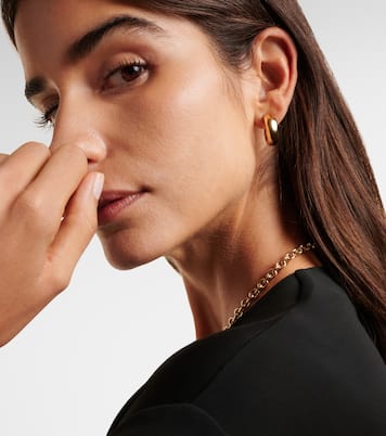 Boucles d'oreilles Samira Micro en or plaqué 10 ct | Jennifer Fisher