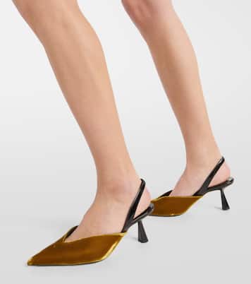 Slingback-Pumps Maryanne 65 aus Samt | Jimmy Choo