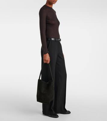 Cabas Park N/S Medium en daim | The Row
