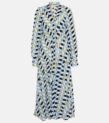 Bedrucktes Midikleid Graphic Volumes | Dorothee Schumacher