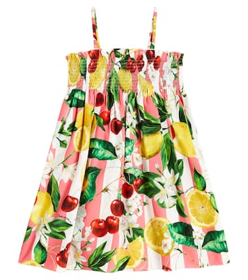 Robe en coton imprimé | Dolce&Gabbana Kids