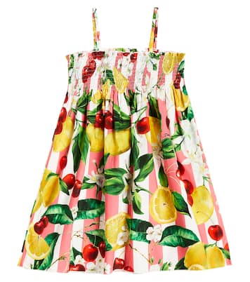 Robe en coton imprimé | Dolce&Gabbana Kids
