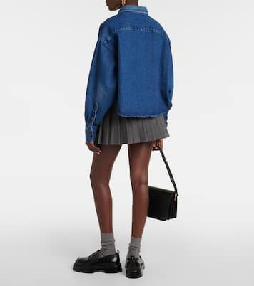 Chaqueta de denim de algodón | Ami Paris