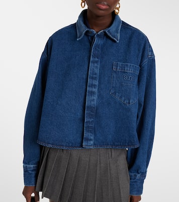 Chaqueta de denim de algodón | Ami Paris