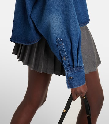 Chaqueta de denim de algodón | Ami Paris