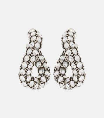 Orecchini a cerchio con cristalli | Isabel Marant