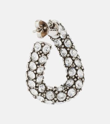 Orecchini a cerchio con cristalli | Isabel Marant