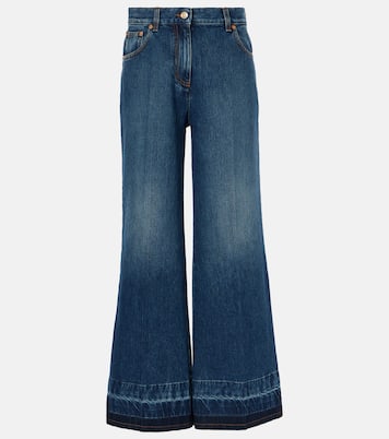 High-Rise Jeans VGold | Valentino