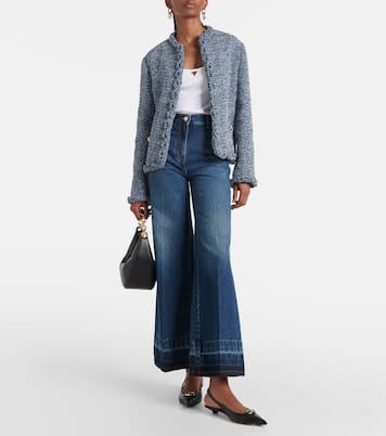 High-Rise Jeans VGold | Valentino