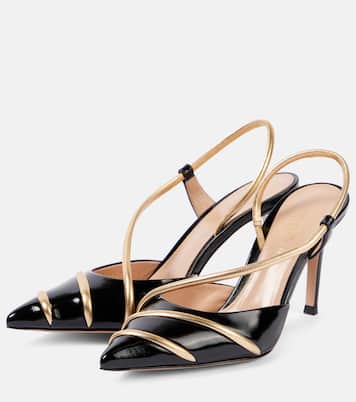 Pumps slingback 85 in vernice | Gianvito Rossi