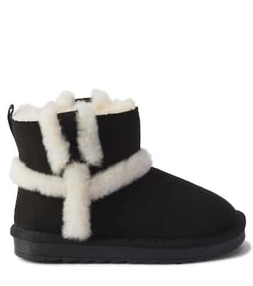Stivaletti con shearling sintetico | Monnalisa