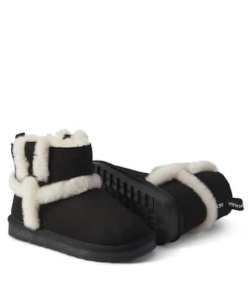 Stivaletti con shearling sintetico | Monnalisa