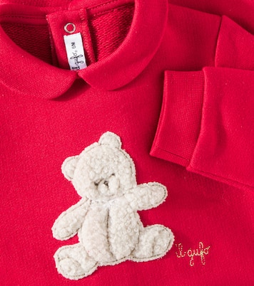 Baby - Tutina in cotone con applicazioni | Il Gufo