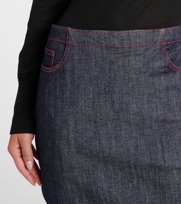 Denim skirt pants | Alaïa