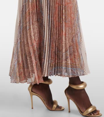 Abito midi Illustration Sunray con stampa | Zimmermann