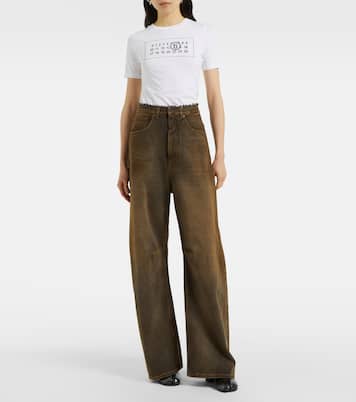 Jeans a gamba larga | MM6 Maison Margiela