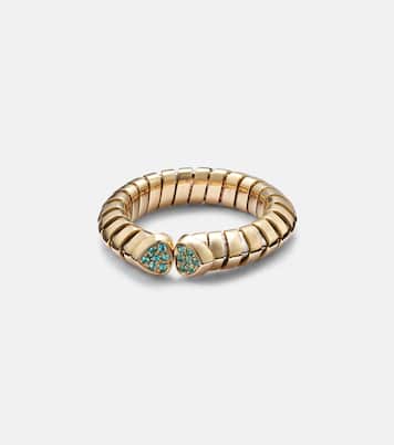 Bague Trisolina en or 18 ct et tourmalines | Marina B