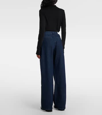 High-Rise Wide-Leg Jeans Triuser | Re/Done