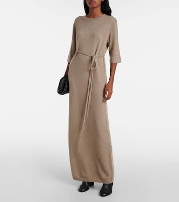 Robe longue Tilde en cachemire | Lisa Yang