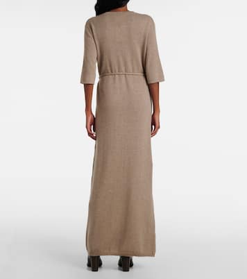 Robe longue Tilde en cachemire | Lisa Yang