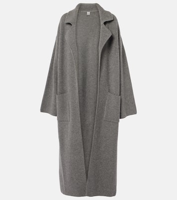 Cardigan in misto lana a coste | Toteme