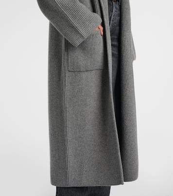 Cardigan in misto lana a coste | Toteme