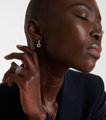 Orecchini Nut in oro 18kt con diamanti | Ileana Makri