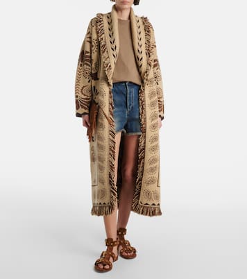 Cardigan Wild Wonder in lana e cotone | Alanui